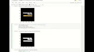 Explicación de cómo leer imagen python y cómo convertirla en arreglo, graficarla y hacer un zoom