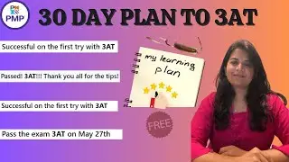 30-Day PMP Study Plan (2025) | How I Passed with 3AT on My First Try!