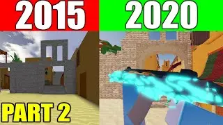Evolution of ROBLOX Arsenal 2015-2020 | Summer Update - PART 2 (UPDATED)