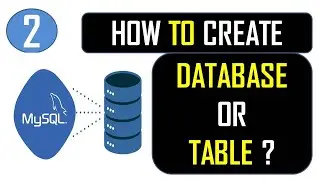 How to Create a MySQL Database | How to create table in a database in MYSQL in Hindi | CBSE MYSQL