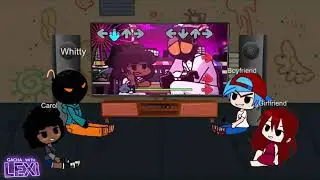 FNF Characters React to Carol & Whitty - The Date 🎤 Friday Night Funkin' Mod | Gacha with Lexi