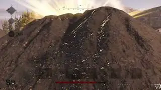Shot a crossbow explosive bolt out of the air