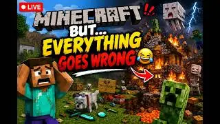 MINECRAFT BUT...I CAN'T STOP DYING 😂