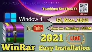 How to install Winrar  Repack Version 5.91  on window 11?