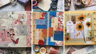 ASMR Aesthetic Scrapbooking Compilation #6 | Nanosken