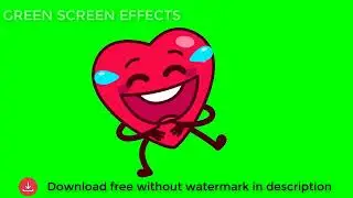 Emoji Heart Green Screen so cute 4 - Green Screen Effects