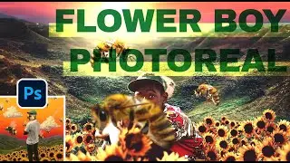 Making Tyler The Creator's Flower Boy Cover Art Photoreal