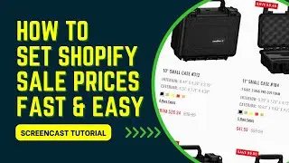 Shopify Discounts: Set Up Site-Wide Sales with Strikethrough Pricing