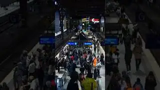 Hamburg Hauptbahnhof at NIGHT 🇩🇪 #germany #subscribe 👍