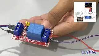 Cara Sambungan Relay dan micro:bit