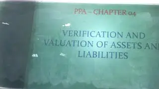 Auditing - Verification and Valuation of Assets and Liabilities