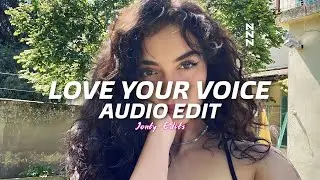 Love Your Voice - JONY - [edit audio]