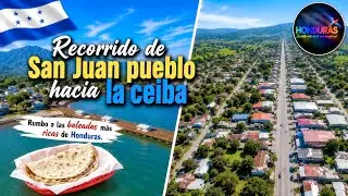 Atlantic Route from San Juan Pueblo to La Ceiba / HEADING TO THE BEST BALEADAS IN HONDURAS 🇭🇳😱