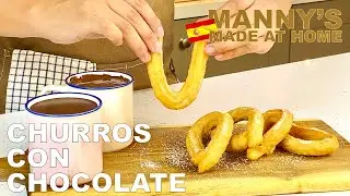 CHURROS CON CHOCOLATE | MADRID | SPANISH RECIPES