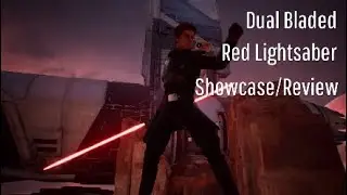 Full Dual Bladed Red Lightsaber Showcase // Jedi Fallen Order *NEW* Update