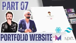 Build a Portfolio Website Using Next JS, Tailwind CSS & Framer Motion | Part 7