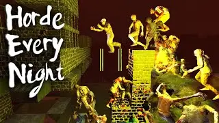 Horde Every Night -  Effective Base Modifications! (7 Days to Die Ep6)