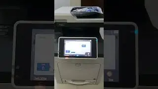 How to make colour copy Ricoh spc360sfnw #short #learning #colourCopy #ColourPrinter