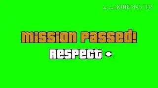 Mission passed green screen