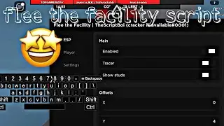 Flee The Facility script | Hydrogen Fluxus Arceusx