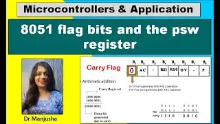 8051 flag bits and the psw register