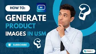 How to automatically generate product images in USM: AI Create Image for USM by Sykora IT