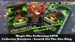 Magic The Gathering LOTR Collector Boosters --Search For The One Ring