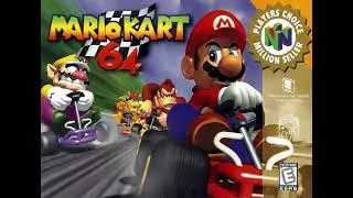 Mario Kart 64 SNES Rainbow Road