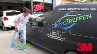 Prueba Lamina de Seguridad 3M en Bahía Blanca | Instalador Autorizado 3M | Grupo Treffen