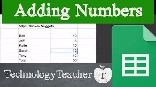 How to Add Numbers in Google Sheets