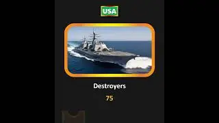 USA destroyer power