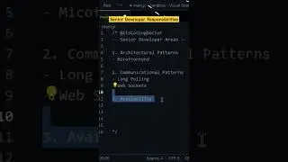 Senior Developer Responsibilities #reactinterviewquestions #coding #javascript #technicalinterview
