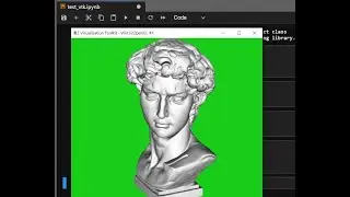 vtk軟體python程式展示stl 3D圖檔