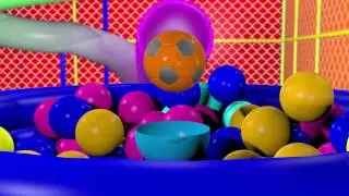 Ball Pit Pool 3D for Kids Surprise Eggs Learn Colors Balls Ind