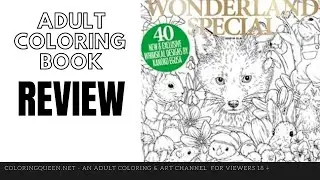 Colouring Heaven: Animal Wonderland Special Coloring Book Review - Kanoko Egusa
