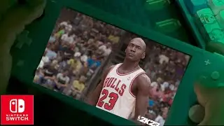 Nba2k23 on Nintendo switch lite is gonna be interesting - All time Bulls Vs All time Lakers