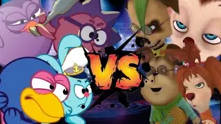 Смешарики VS Барбоскины