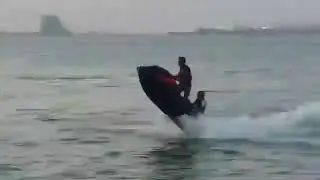 #bahrain #jetski  drivers fun at #marina club  Beach