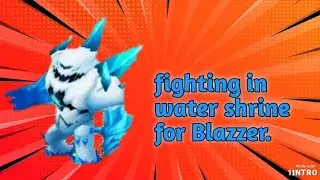 Fighting in Water Shrine For Blazzer..  TRAINER'S ARENA [BLOCKMAN GO]