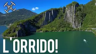 L'orrido di Riva di Solto - Lago d'Iseo - Drone 4K