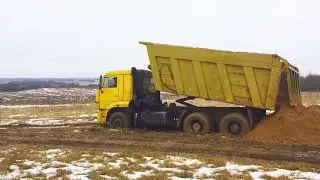 What is more reliable, stronger KAMAZ 6520 or MAZ 5516? Both sat down on level ground loaded. We ...
