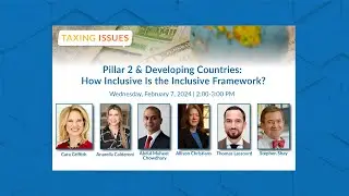 Pillar 2 & Developing Countries: How Inclusive Is The Inclusive Framework?