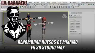 Problema con animaciones de Mixamo en 3d Studio Max