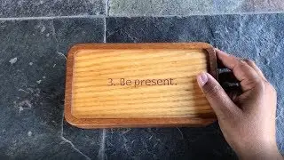 Tips to help you be present at home :)