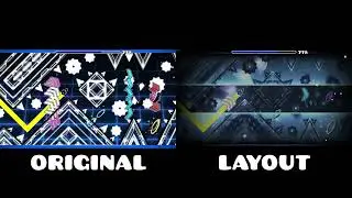 "The Hallucination" Original vs Layout | Geometry Dash Comparison