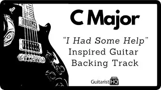 Post Malone Inspired C Major Country Pop Guitar Backing Track