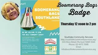 Boomerang Bags - Badge