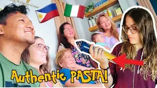 ITALIAN WIFE COOK PASTA FOR MY FILIPINO FAMILY! FACIAL TIME! 🇵🇭🇮🇹