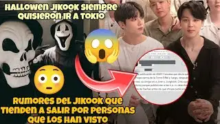 JIKOOK-MOMENTOS QUE TIENES UE SABER🤭+HALLOWEN TOKIO✨#jikook #jimin #jungkook