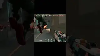 How to enter site like a Radiant | Most Iconic entry in valorant  #valorant #gaming